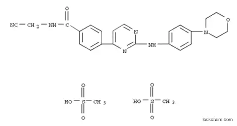 Molecular Structure of 1056636-06-6 (CYT387 2H2SO4 salt)